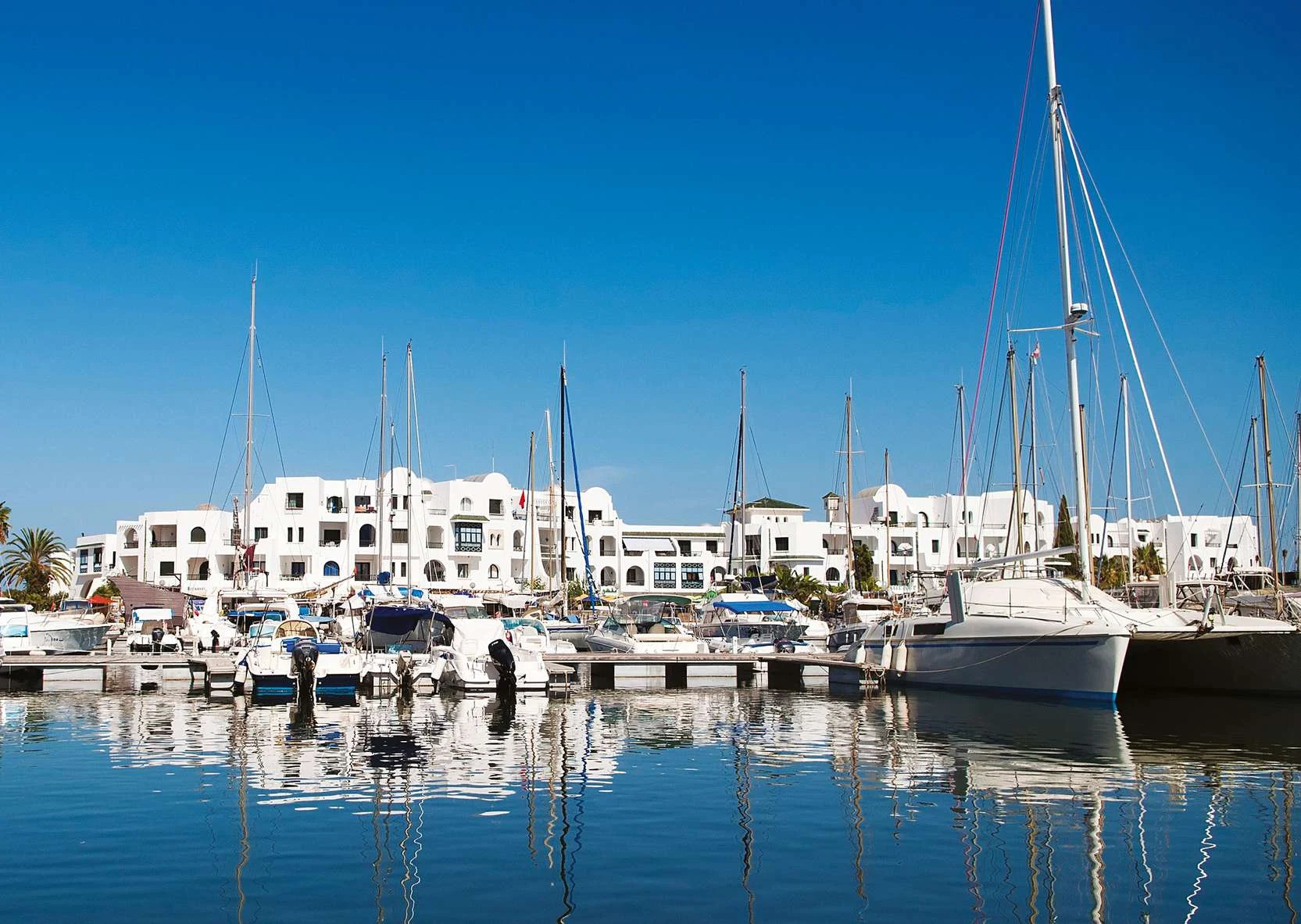 Uma pausa em Port El Kantaoui